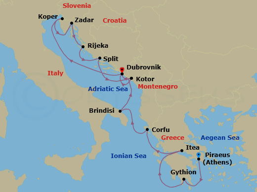 Cruise Map