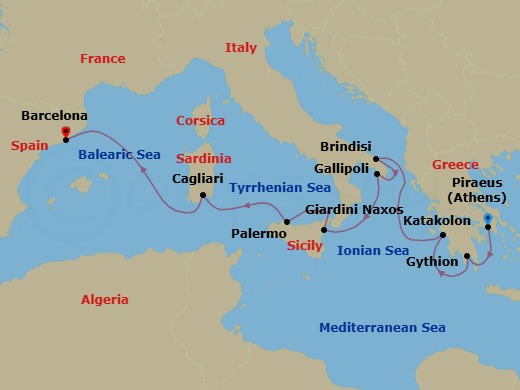 Cruise Map
