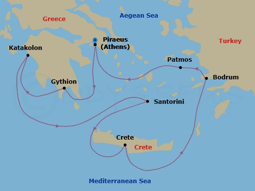 Cruise Map