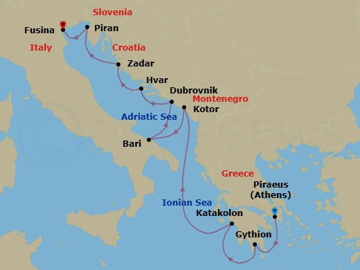 Cruise Map