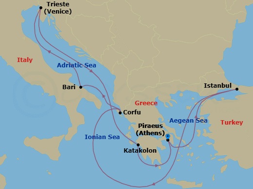 Cruise Map