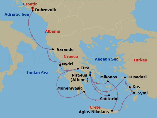 Cruise Map