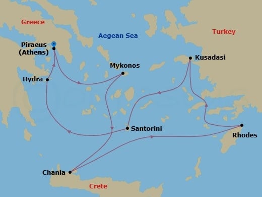 Cruise Map