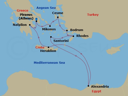 Cruise Map