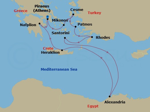 Cruise Map