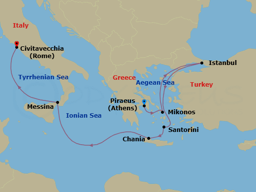 Cruise Map