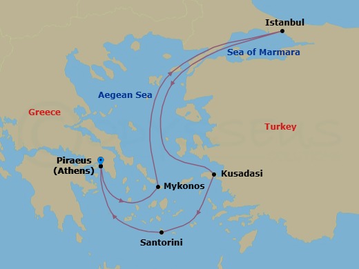 Cruise Map