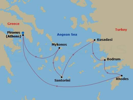 Cruise Map