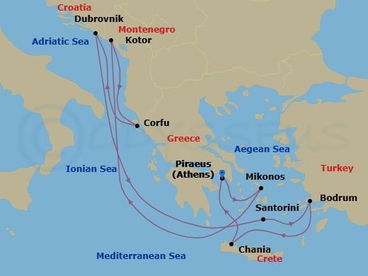 Cruise Map