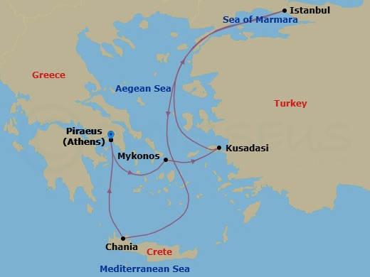 Cruise Map