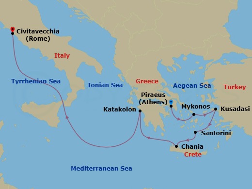 Cruise Map