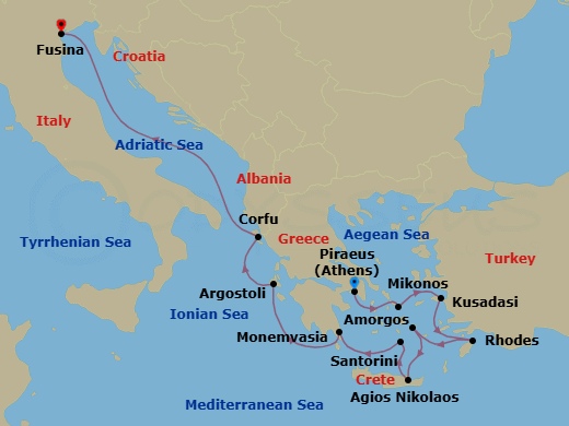 Cruise Map