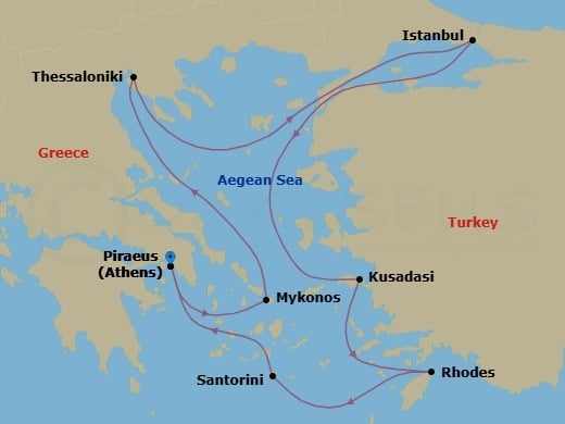 Cruise Map