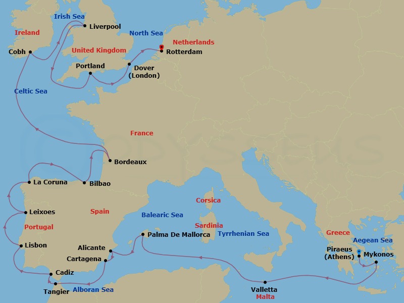 Cruise Map
