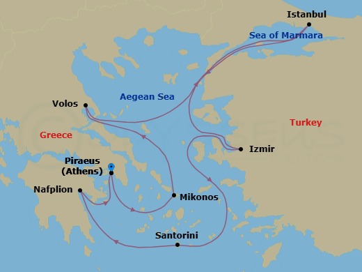 Cruise Map