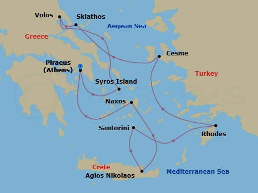 Cruise Map