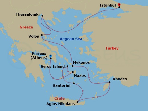 Cruise Map