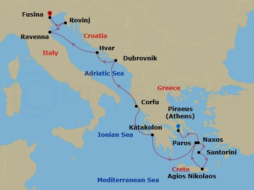 Cruise Map