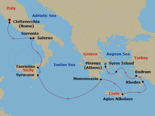 Cruise Map