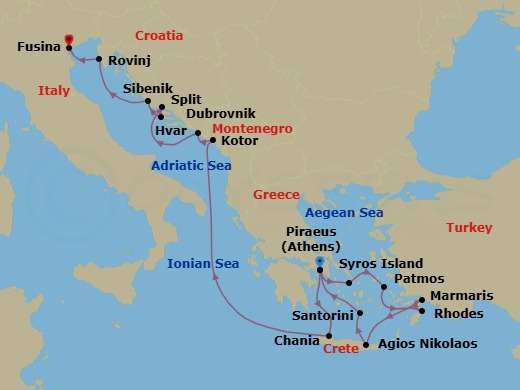 Cruise Map