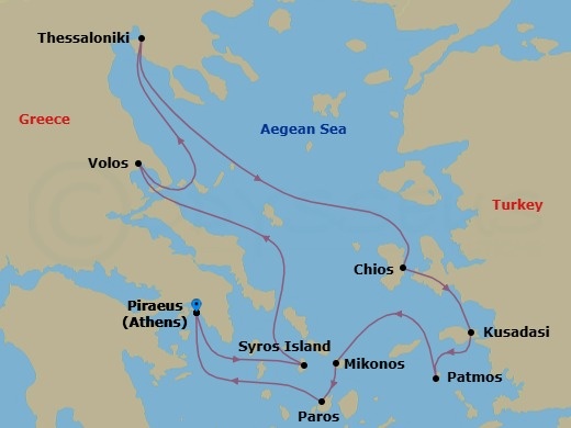 Cruise Map