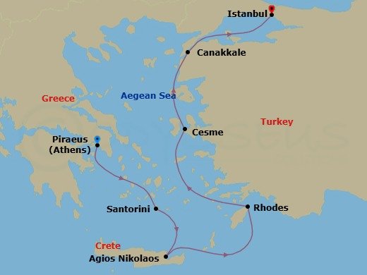 Cruise Map