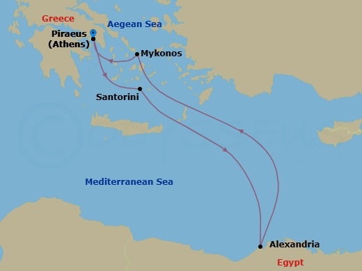 Cruise Map