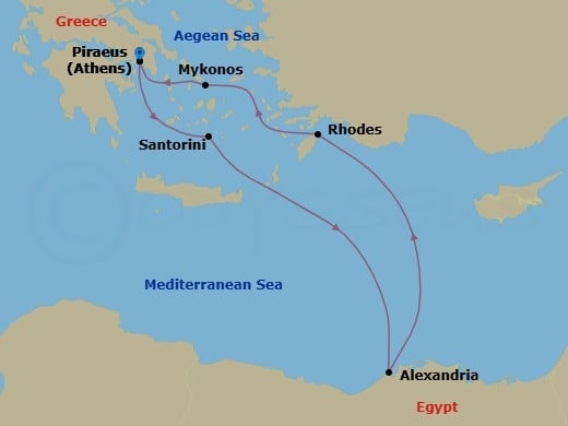 Cruise Map