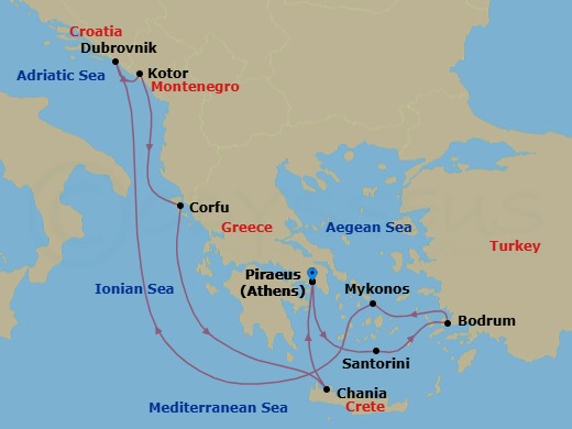 Cruise Map