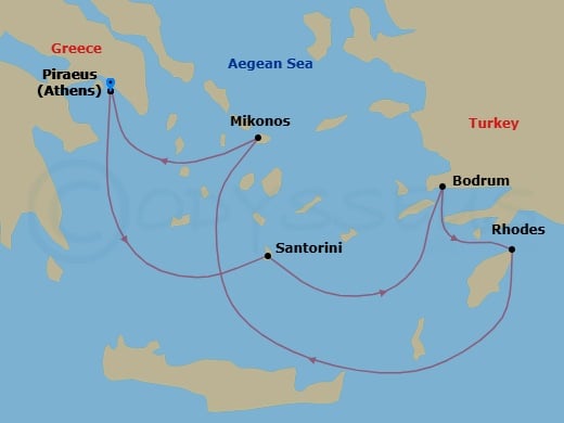 Cruise Map
