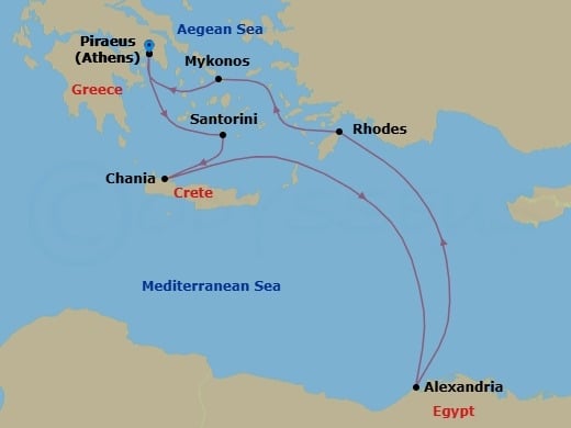 Cruise Map