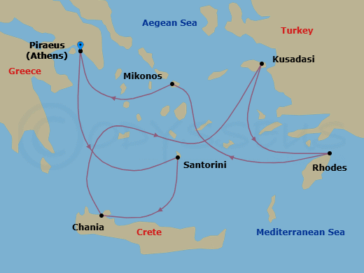 Cruise Map
