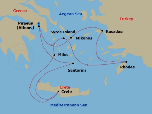 Cruise Map