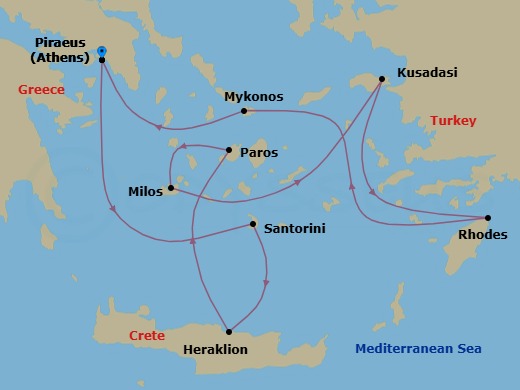 Cruise Map