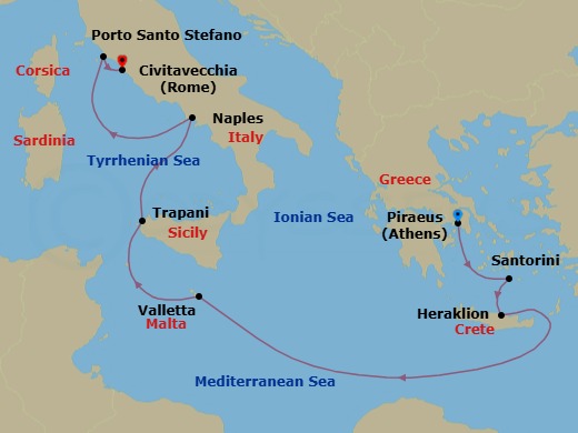 Cruise Map