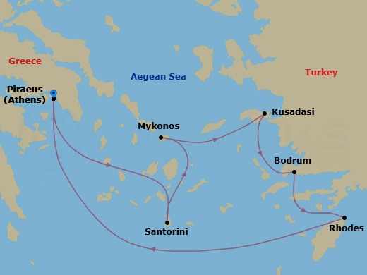 Cruise Map