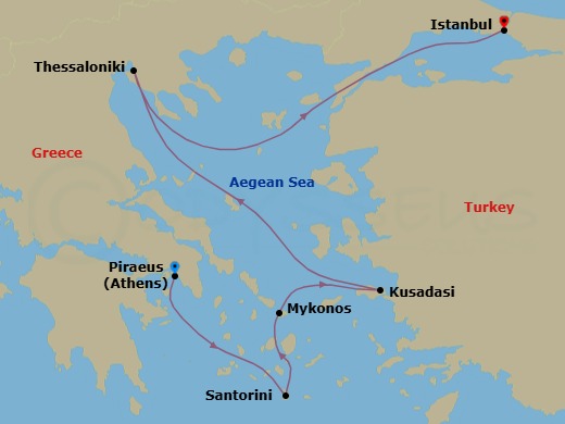 Cruise Map