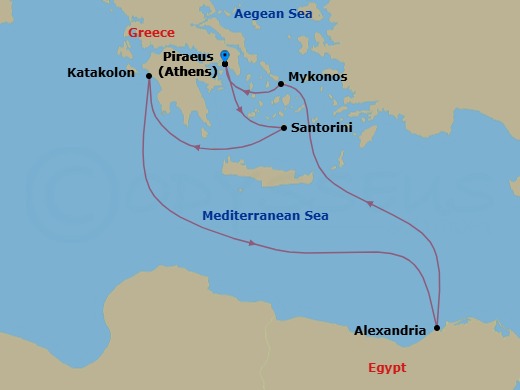 Cruise Map