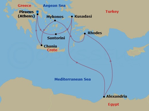 Cruise Map