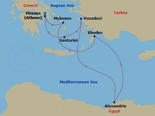 Cruise Map