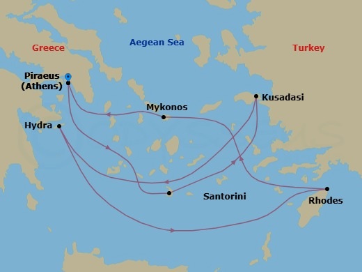 Cruise Map