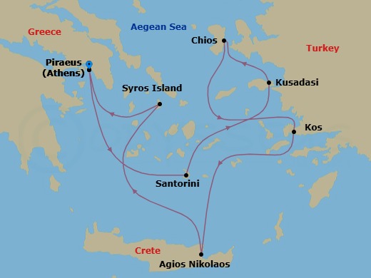 Cruise Map