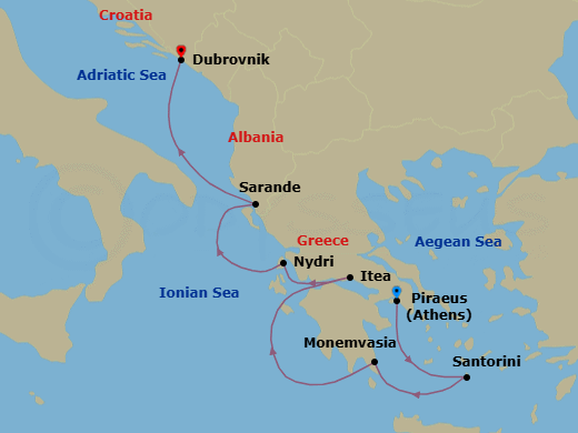 Cruise Map