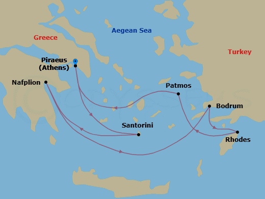 Cruise Map