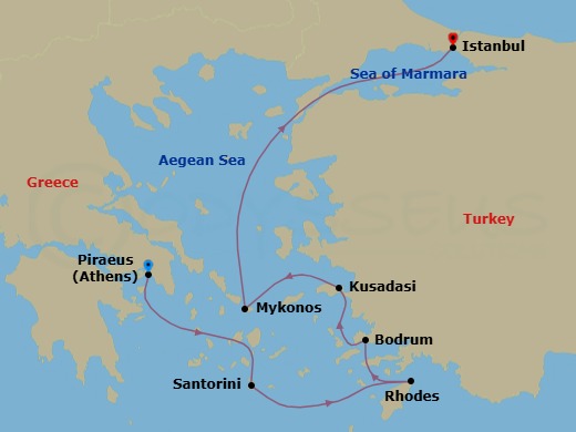 Cruise Map