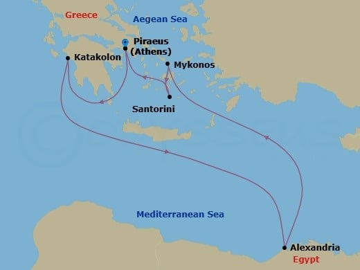 Cruise Map