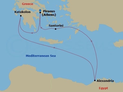 Cruise Map