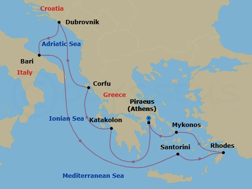 Cruise Map