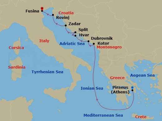Cruise Map