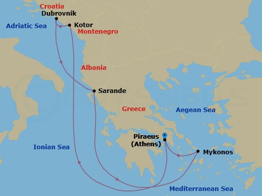 Cruise Map